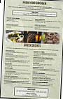 Silvano's Restaurant menu