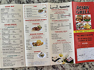 Asian Grill menu