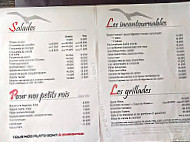 L' Amirauté menu