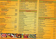 The Discover India Yarragon menu