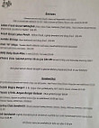 Antrim Dells menu