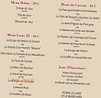 Le Relais Louis Xi a Meung Sur Loire menu