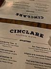 Cinclare menu