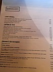 The Bunker Cafe Bar Restaurant menu
