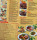 Thai Central menu