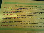 Northern Light's Roadhouse Pub menu