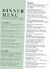 Club Taree menu