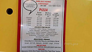 Mama Mia's Pizza menu