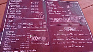 The Upper Deck menu