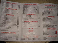 A-1 Pizza Shop menu