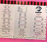 Blue Moon Ice Cream Shop menu