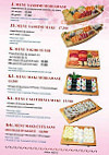 Shogun menu
