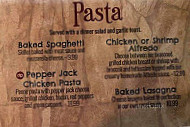 Darb's Patio menu