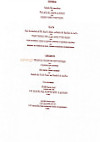 Le Royal Vendome menu