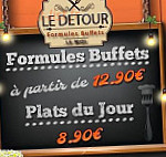 Le Detour menu