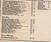 The Burrendah menu