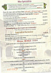 Pierre Bonaventure menu