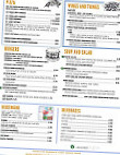 Vickers Lakeside Tavern menu