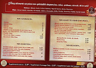 Restaurant Efes menu