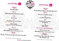 City Rock menu