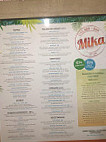 Mika Airlie Bbq menu