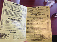 Castaway Grill menu