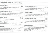 Ted's Sports Bar Grill menu