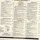 Chiltern Hundreds menu