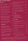 Pier Eight Restaurant Bar menu