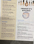 Swaggy P's Kitchen And Coffee menu
