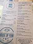 Mayurees House Of Yum menu