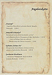 Bräustüb'l menu
