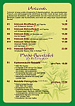Pho Co menu