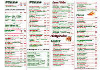 Pizzeria Enzo menu