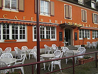 Cafe Ihringer Besitzer Hermann Häring inside