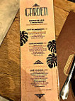 Reserve Garden menu