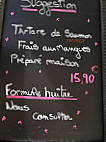 Les Tables De La Fontaine menu