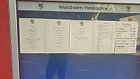 Waldheim Heslach menu