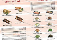 Le Sushi Bar menu