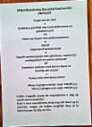 De Kadee menu
