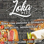 Loka Pizz menu