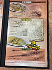 Fiesta Ranchera Mexican menu