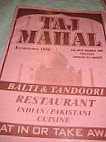 Taj Mahal Indian Salou menu