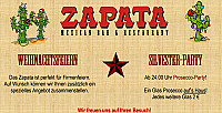 Zapata menu