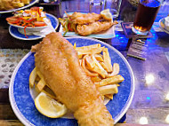 Hanbury's Famous Fish And Chips food