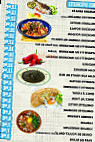 Sidi Bou menu