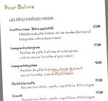 Chez Laurent menu