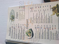 Martini menu