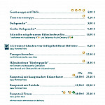 Gasthof Kiesbergquelle menu