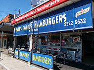 Paul's Famous Hamburgers outside